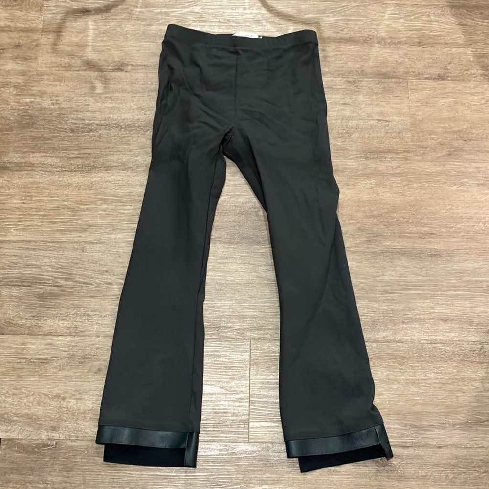 Elaine Kim stretchy flare tech legging pants small